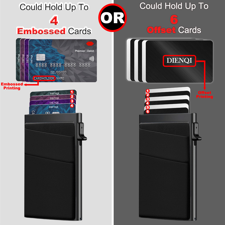 RFID ビジネスクレジットカードホルダー男性財布スリム薄型 - Index Card Holder のレビューと価格
